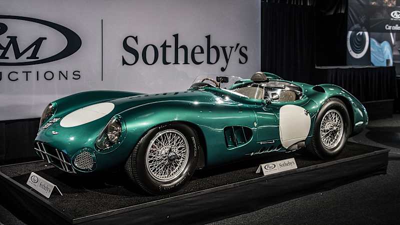 1956 Aston Martin DBR1/1 sells for record-breaking $22.6 million
